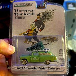 Norman Rockwell series 1 collectible 
Die cast car